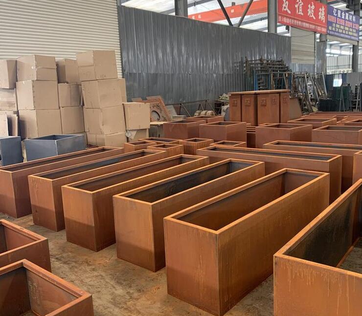 达日耐候钢板花箱