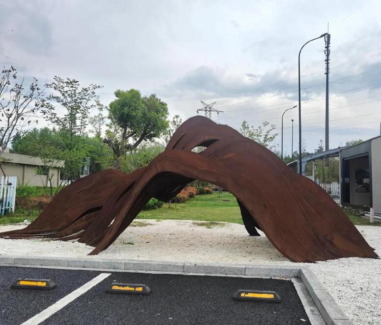 达日耐候钢板造型